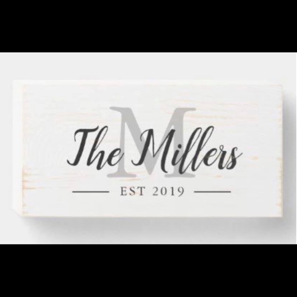 Custom Family Wooden Sign